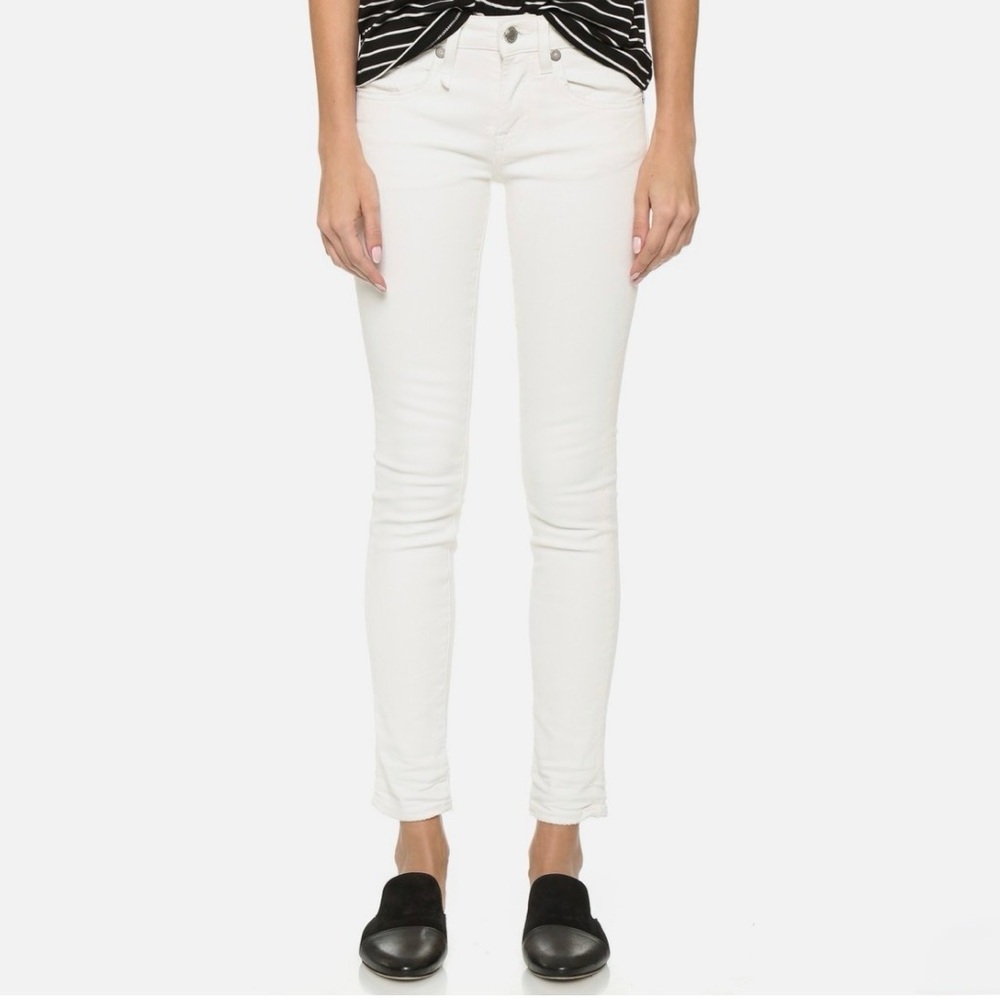 R13 Alison Skinny / Garret White / Size 30 (Fits like a size 29)